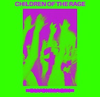 a green and purple background with the words child of the beat